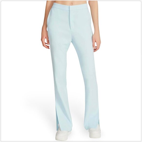 Steve Madden Light Blue Spencer Pants with Ankle Slits Summer Spring NWT NEW XL - Picture 2 of 7
